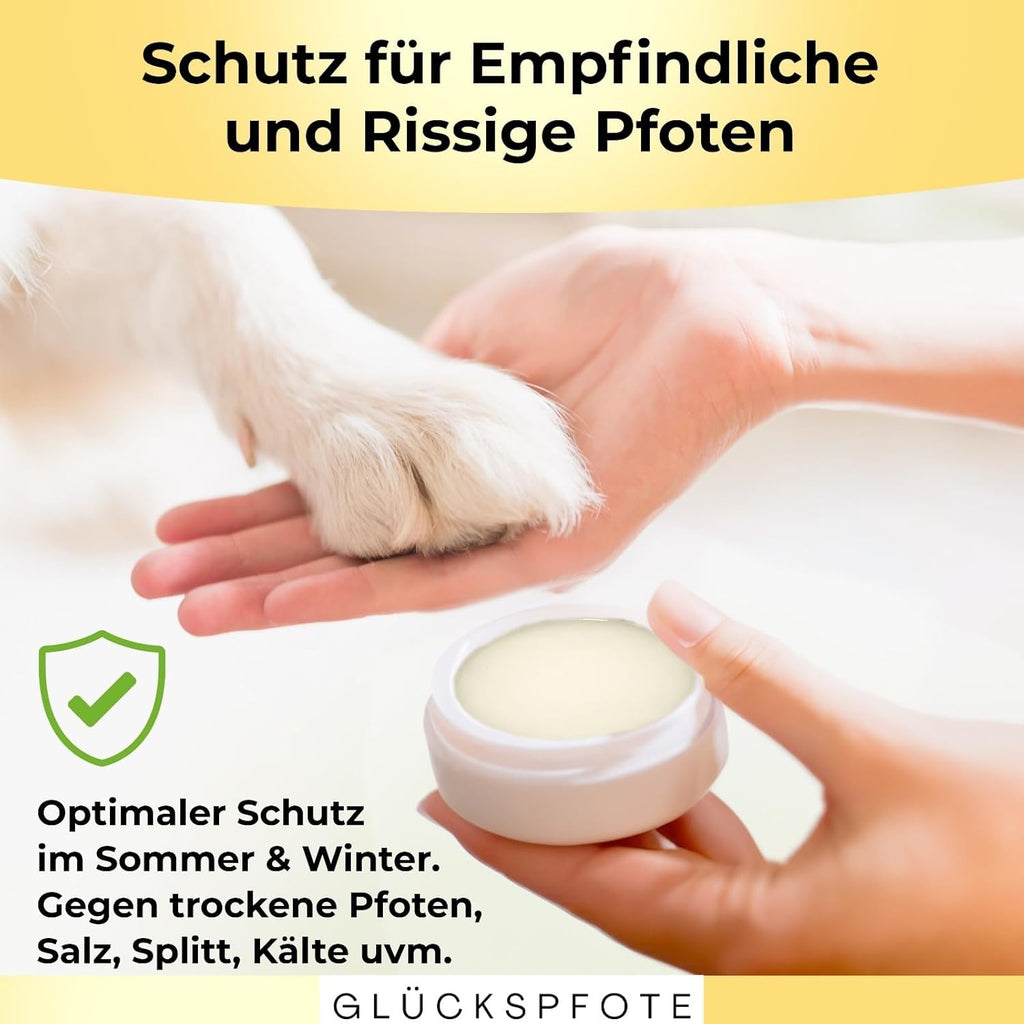 Pfotenbalsam 100 ml fuer Hund und Katze gegen trockene rissige Pfoten