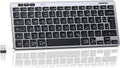 UGREEN kabellose Bluetooth Tastatur QWERTZ BT5.3 2,4 GHz leise Mini