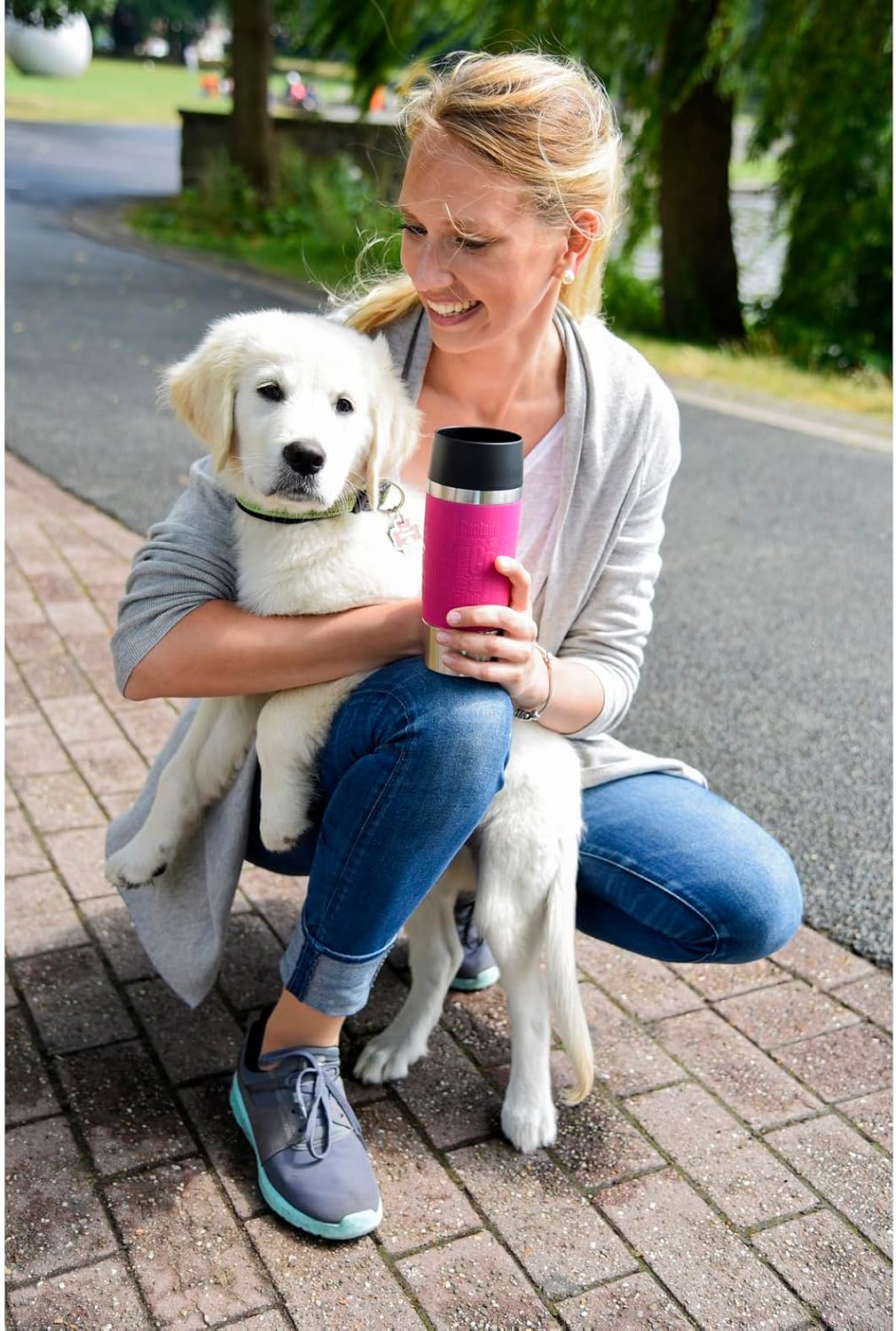 Emsa Travel Mug Classic Thermobecher Isolierbecher 4 Std heiss 8 Std kalt