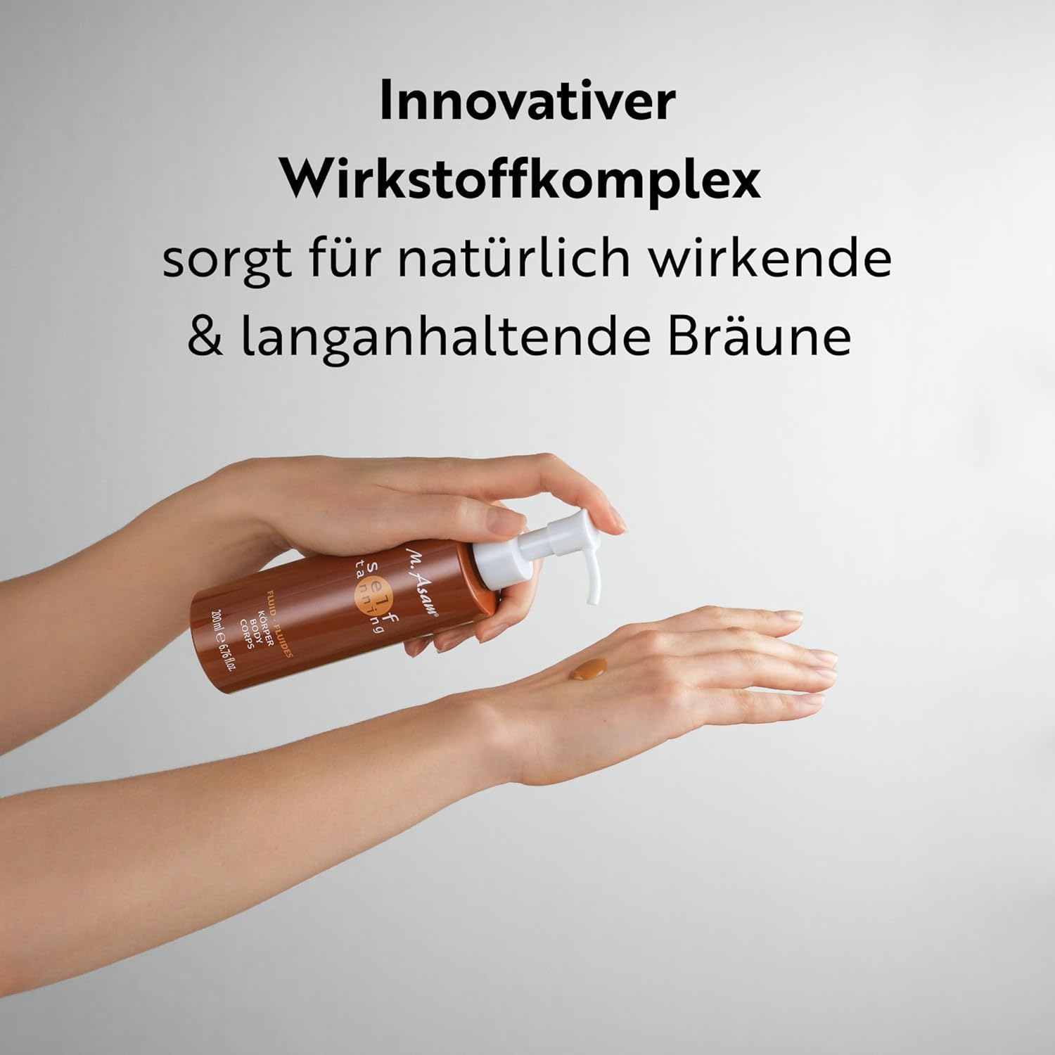 M. Asam Sun Self Tanning Fluid Selbstbraeuner gleichmaessige Braeune