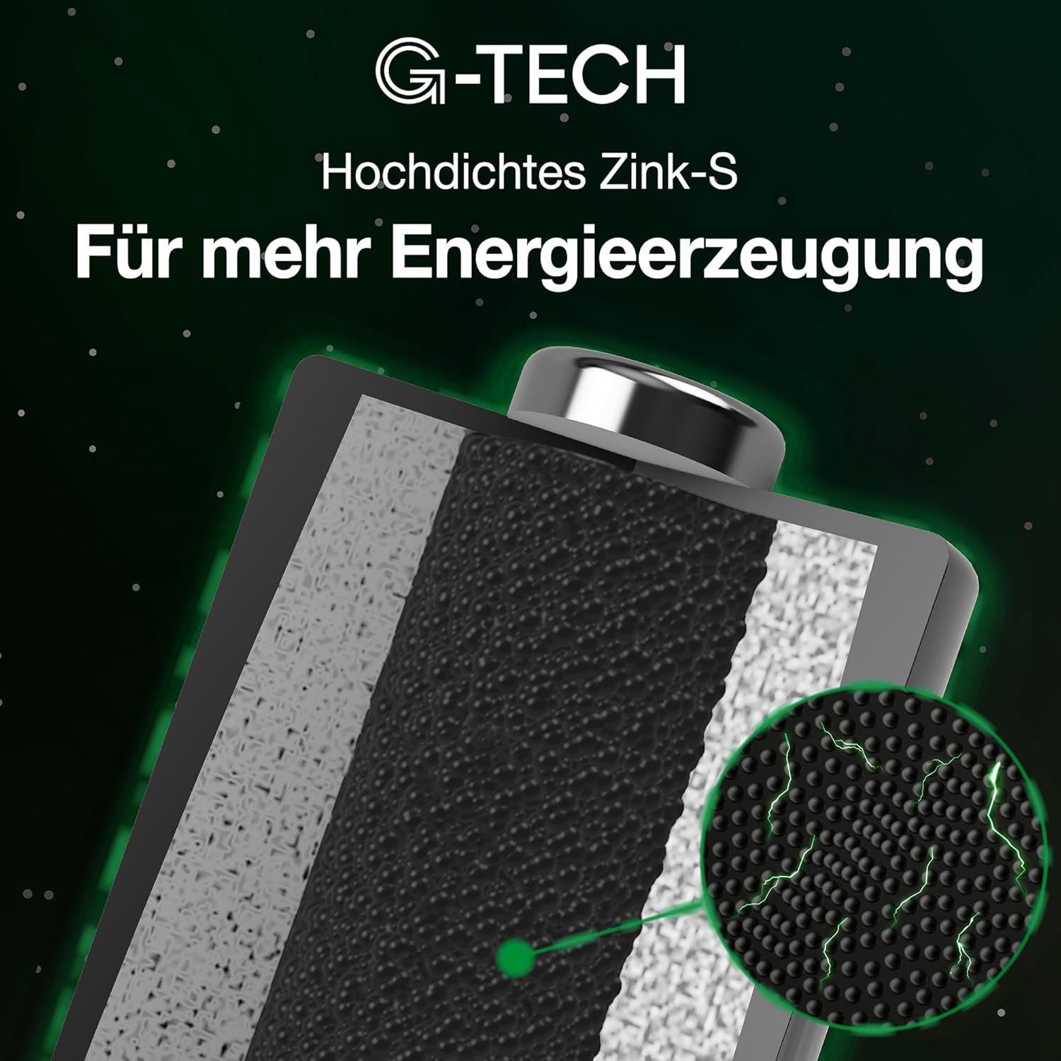 G-TECH AAA Batterien 1,5 V Alkaline 40er Pack