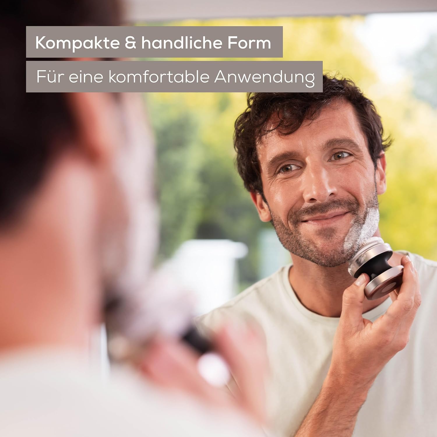 Beurer FC 45 Gesichtsreinigungsbuerste wasserdicht 2 Stufen Weiss