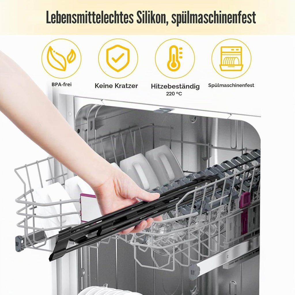 Edelstahl dreieckiges Abtropfgestell mit Silikon Kuechen Organizer platzsparend