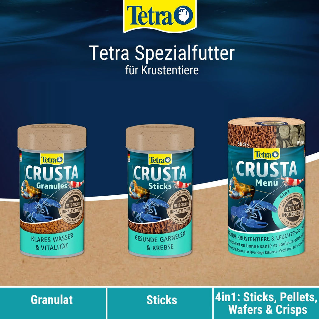 Tetra Crusta Granules Garnelen Krebse Futter Dose