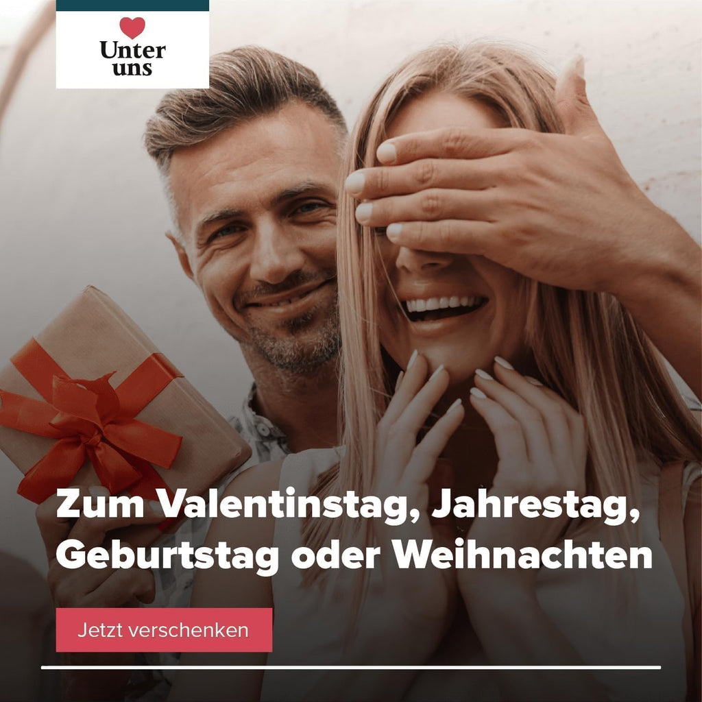 Unter Uns Kartenspiel fuer Paare Fragen zu zweit Valentinstag Geschenk
