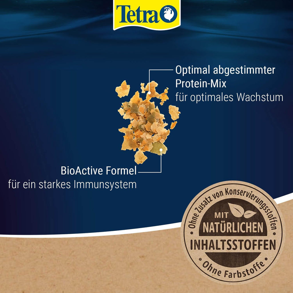 TetraMin XL Flockenfutter 1 L Dose fuer groessere Zierfische gesundes Wachstum