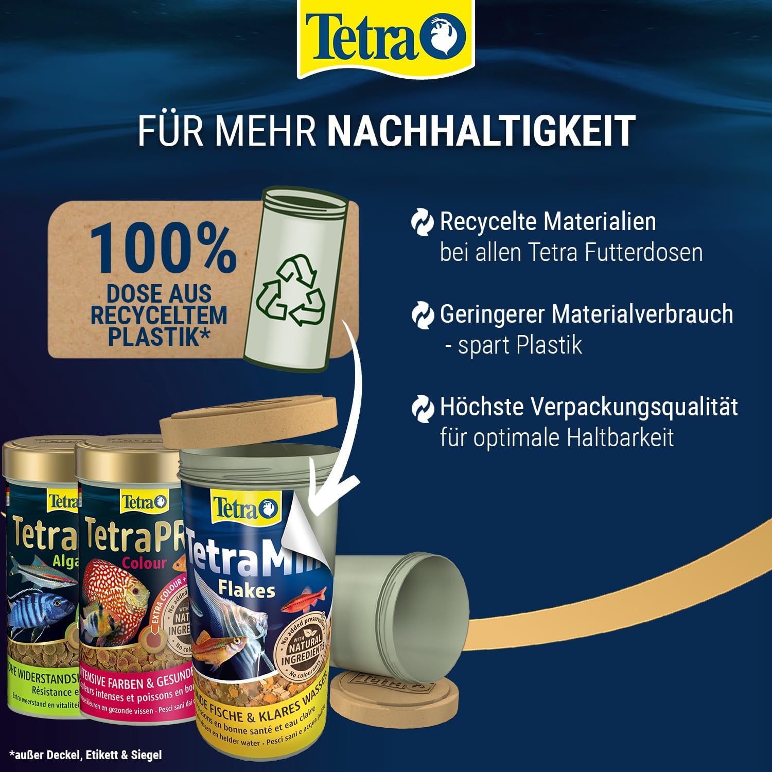 Tetra Pro Colour Multi-Crisps Fischfutter 500 ml Farbkonzentrat