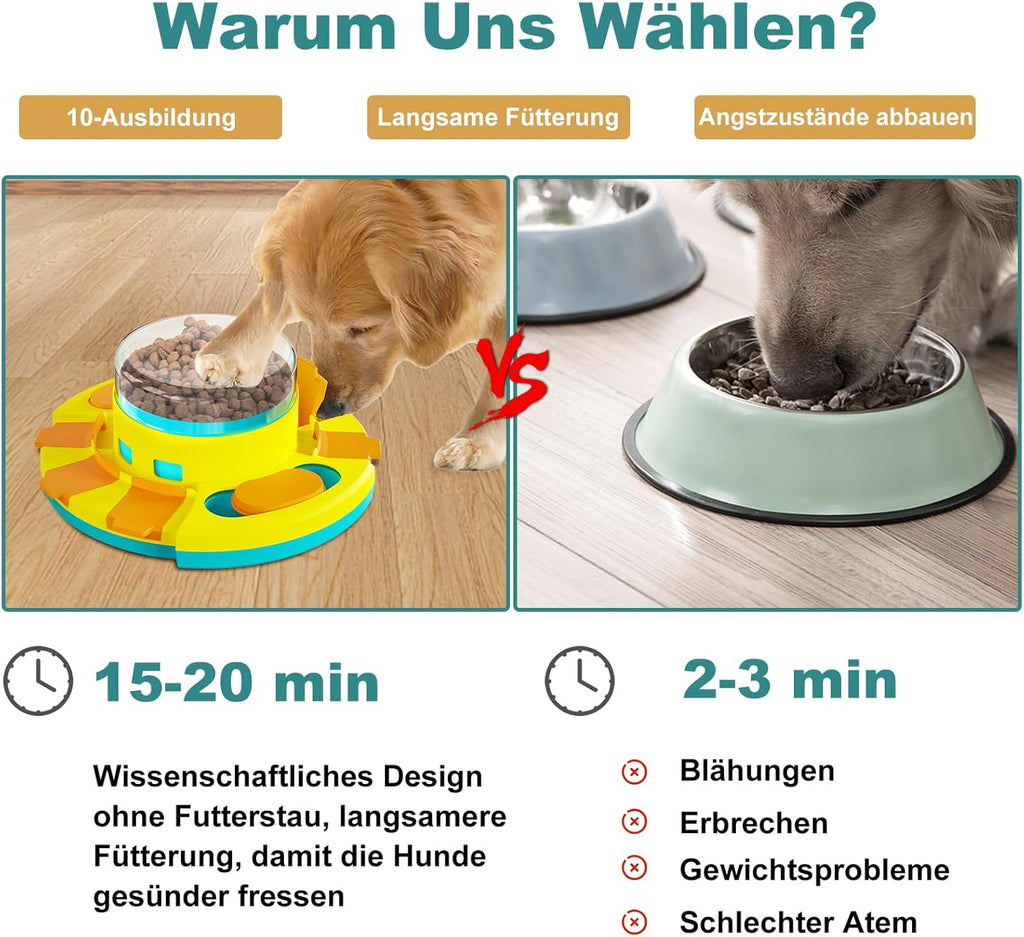 Intelligenzspielzeug fuer Hunde Groesse S‑M‑L Stufe 2 (mittel)