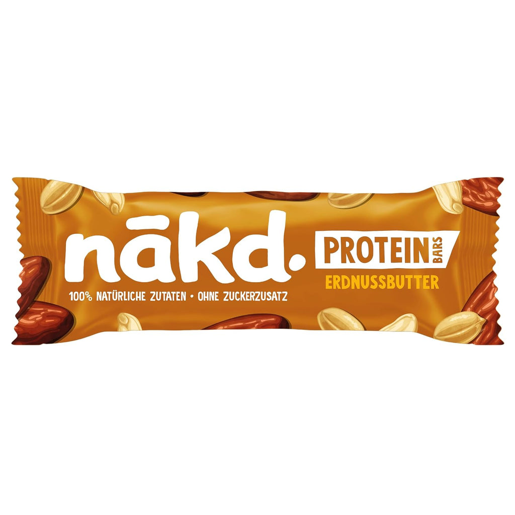 Nākd Protein Riegel Erdnussbutter vegan 16 x verschiedene Sorten