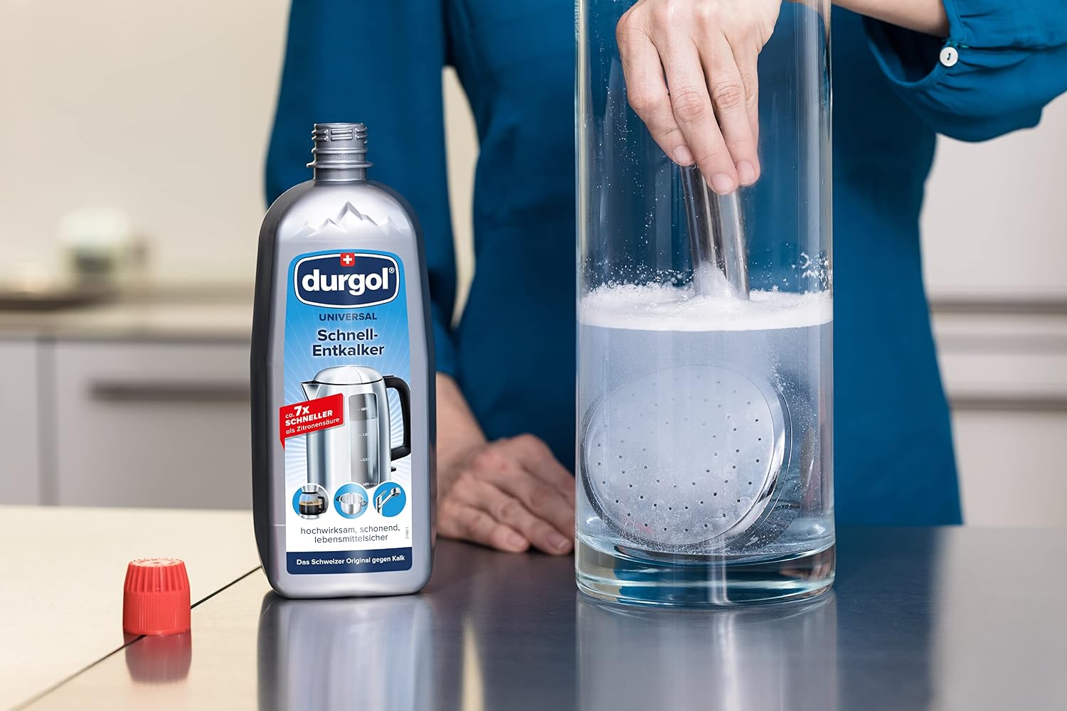 Entkalker fluessig fuer Wasserkocher Kaffeemaschine
