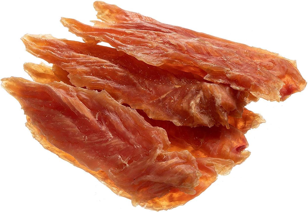 BONTOY Hähnchenbrustfilet 500 g Luftgetrocknet Hundesnack wiederverschließbar