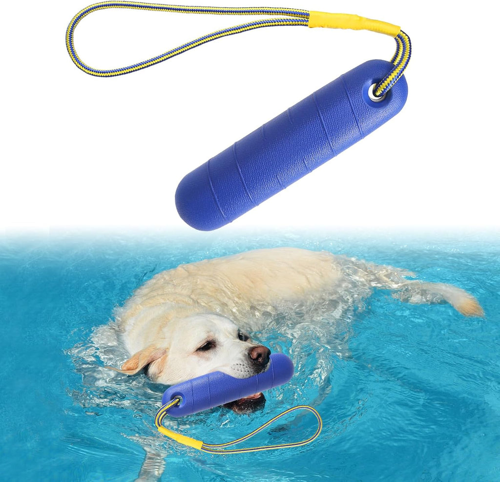 DUTIFUL Hundespielzeug Schwimmspielzeug mit Nylonseil fuer mittelgrosse und grosse