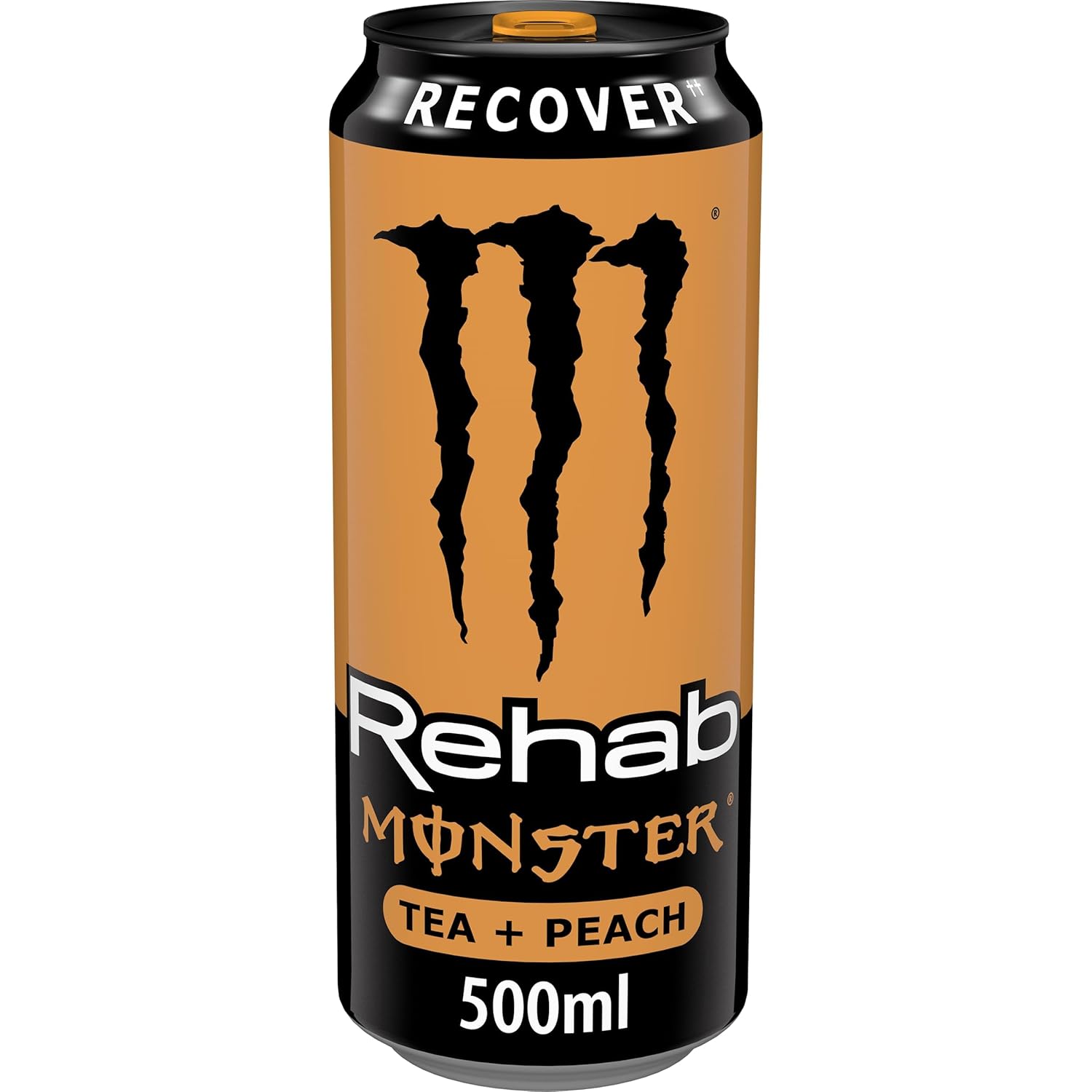 Monster Energy Rehab Peach 12 x 500 ml koffeinhaltiger Energy-Eistee Pfirsich