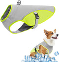 TYXHXTF Hundekuehlweste mit D-Ring Sommer Kuehljacke fuer Hunde Wandern Training