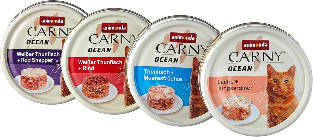 animonda Carny Adult Ocean Katzen Nassfutter 12x80g Meeresvielfalt