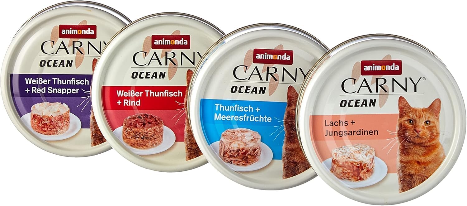 animonda Carny Adult Ocean Katzen Nassfutter 12x80g Meeresvielfalt