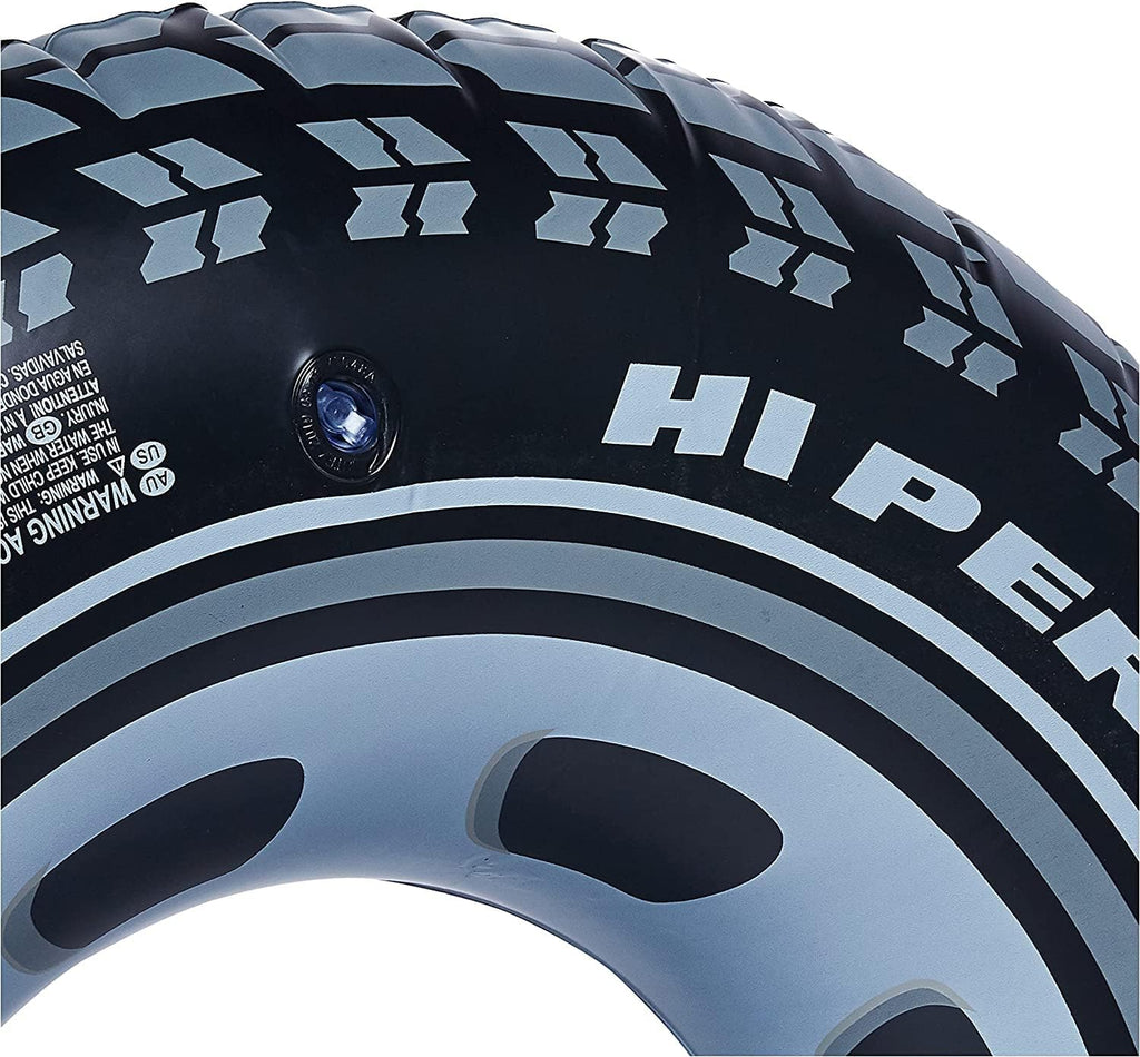 Intex Schwimmring Reifen 91 cm Vinyl schwarz Aufblasbar