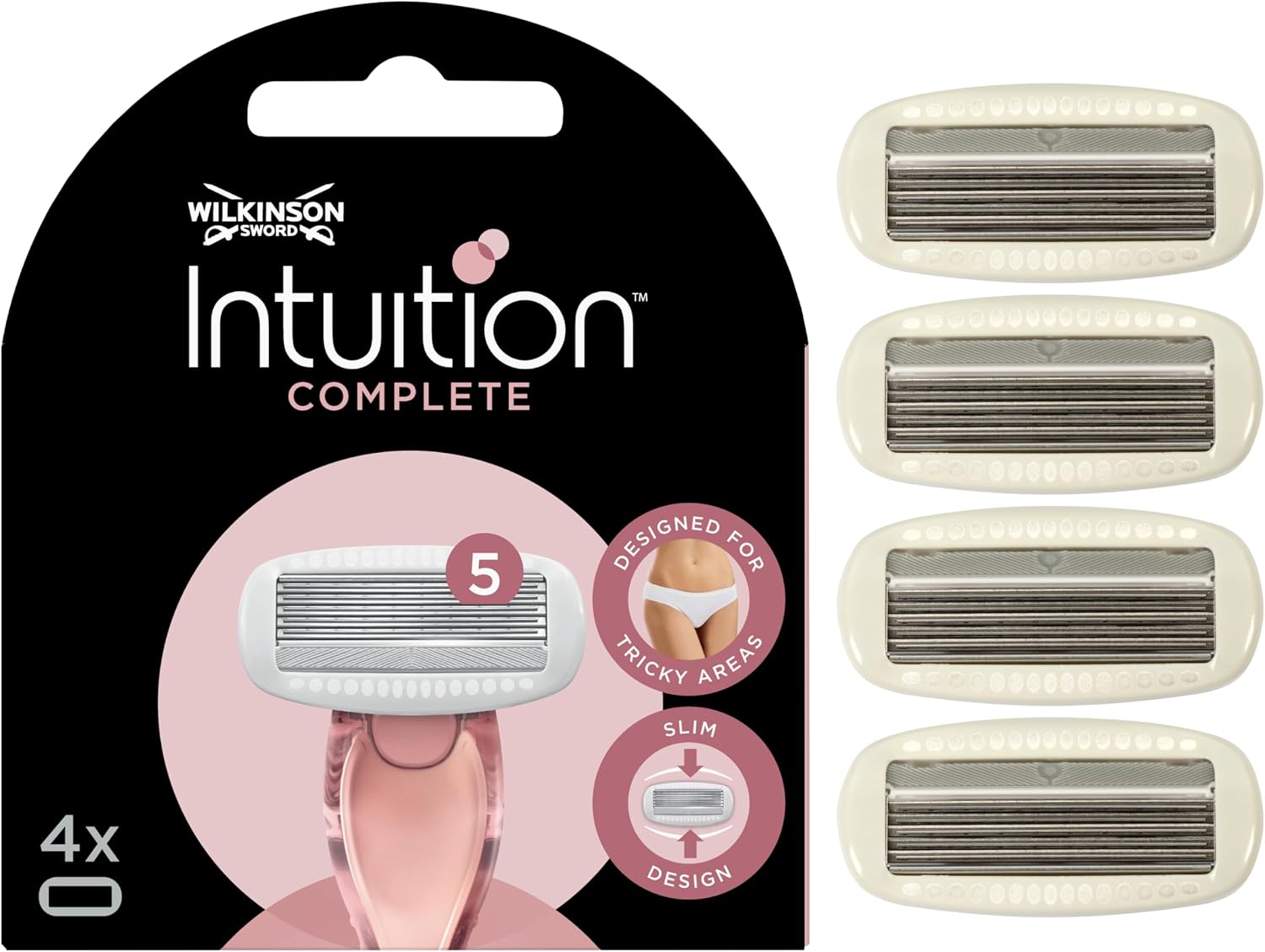 Wilkinson Intuition Complete Ersatzklingen Damen Rasierer 1 Stueck
