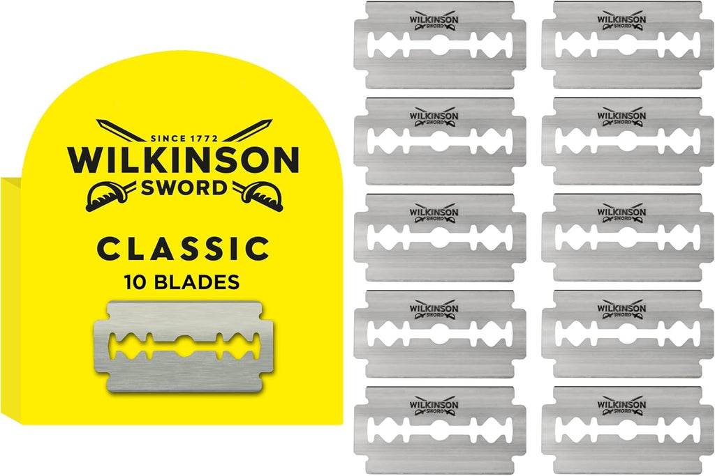 Wilkinson Sword Classic Rasierklingen fuer Herren 10 Stueck