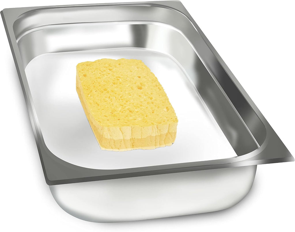 Spontex Quellschwamm Zellulose Reinigungsschwamm 3 Stueck - Haushaltsrolle