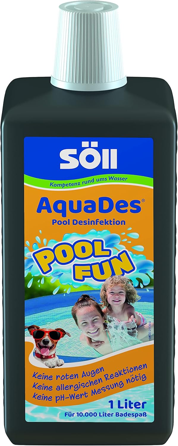 Soell AquaDes Desinfektion fuer Pool Wasserpflege gegen Bakterien