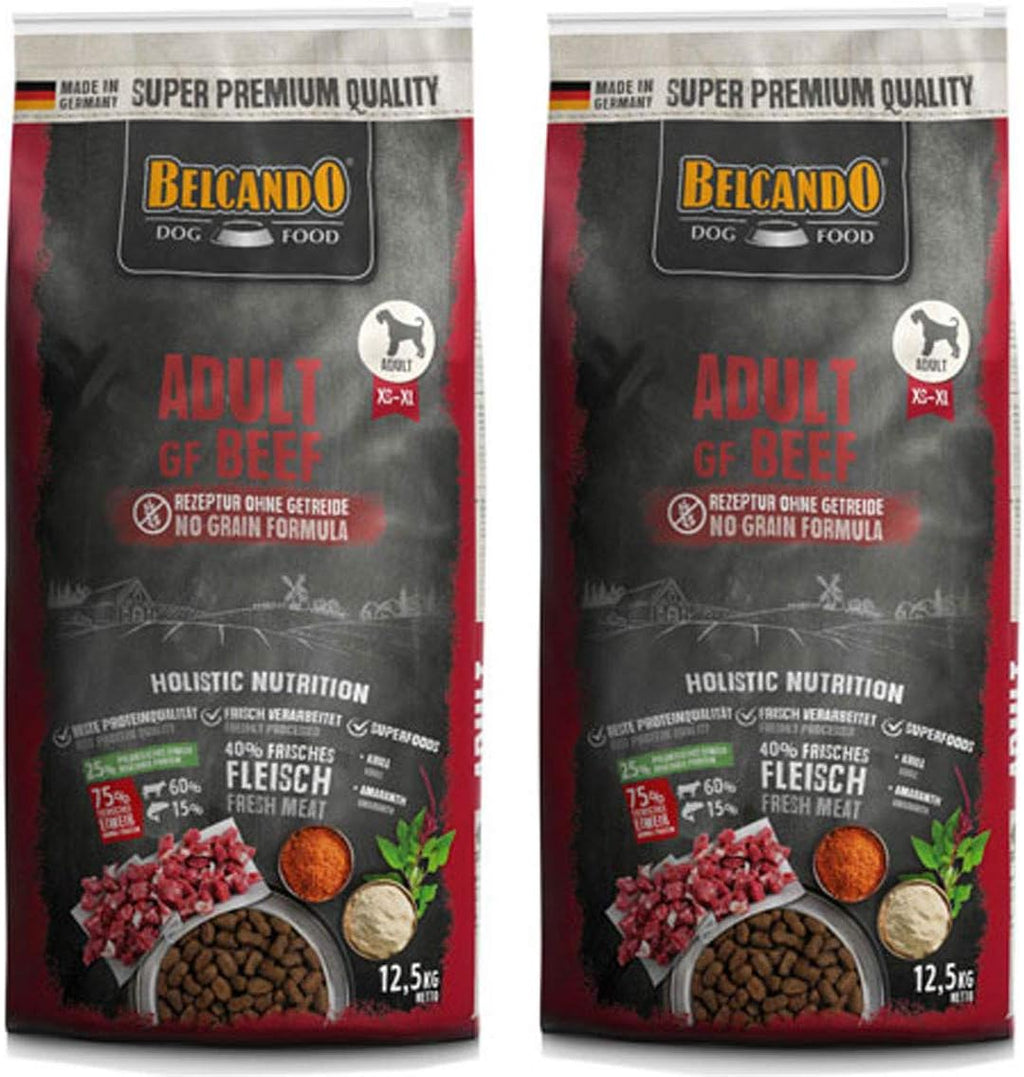 Belcando Adult GF Beef Hundefutter Sparpaket 2er Pack getreidefrei