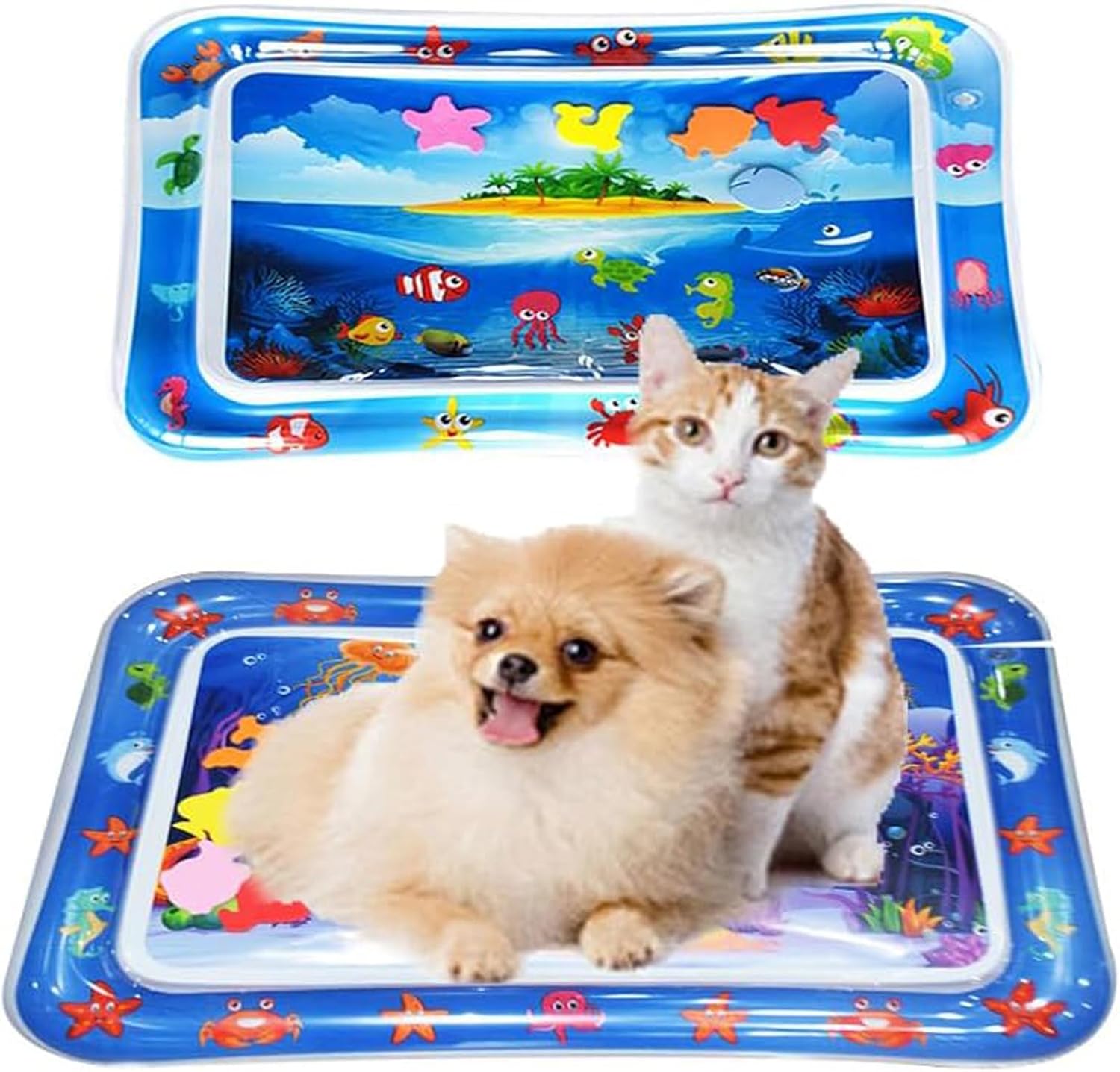 CHENRI Wassermatte fuer Hunde und Katzen sensorisches Interaktives Spielzeug B
