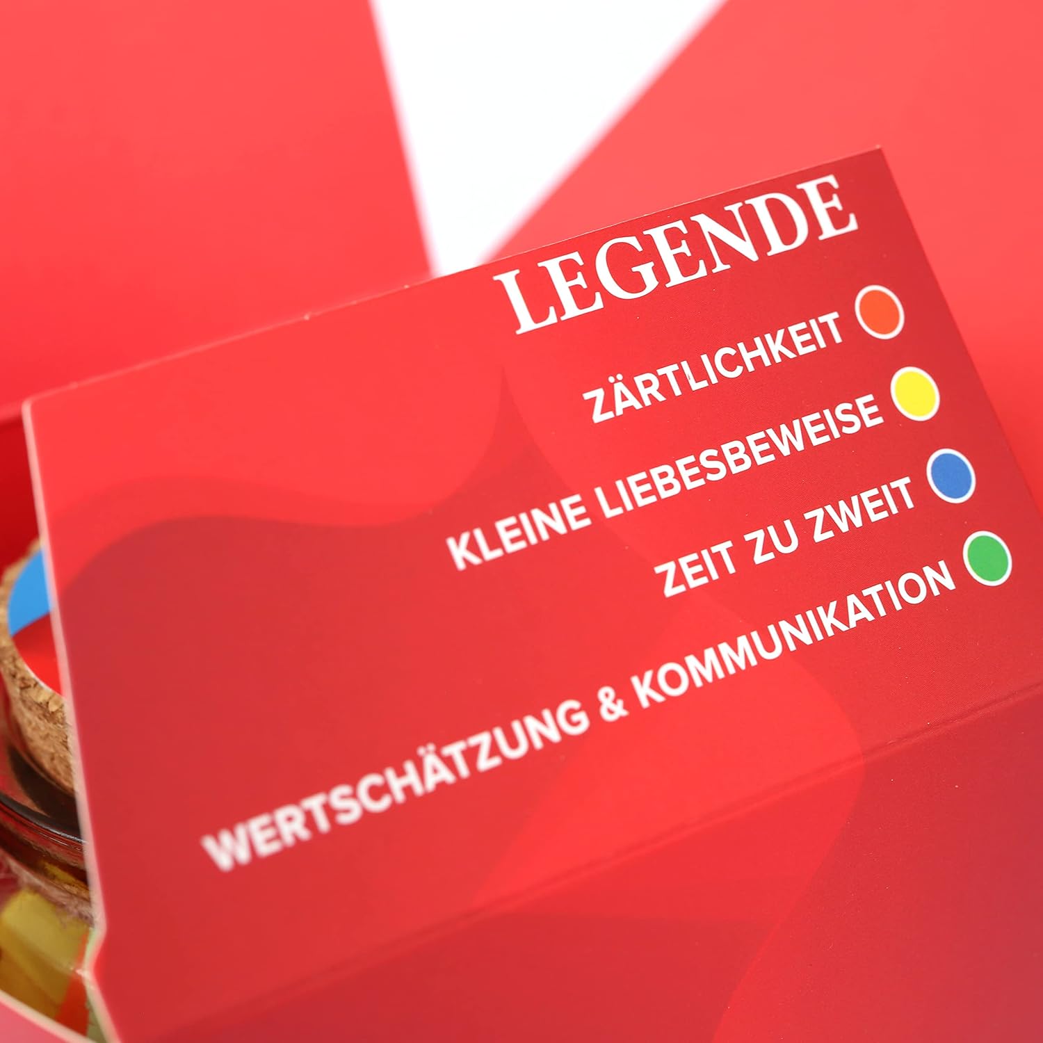 Liebesglueck Paerchen Challenge 52 Karten Geschenk fuer Paare Valentinstag