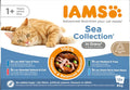 IAMS Delights Katzennassfutter Sea Collection Fisch Mix in Sauce 12×85g