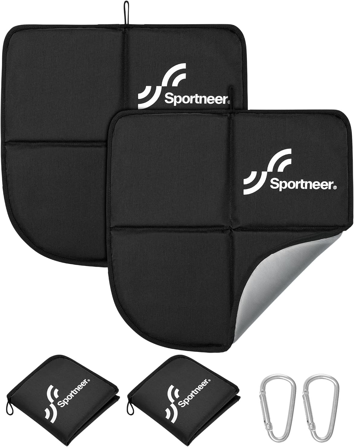 Sportneer Sitzkissen faltbar 1cm wasserdicht Oxford Stoff Thermo Grau