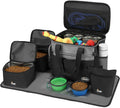 Hundetragetasche Reisetasche Flugzeug geeignet mit 2 Futtertaschen, 2 Napf, Fuett