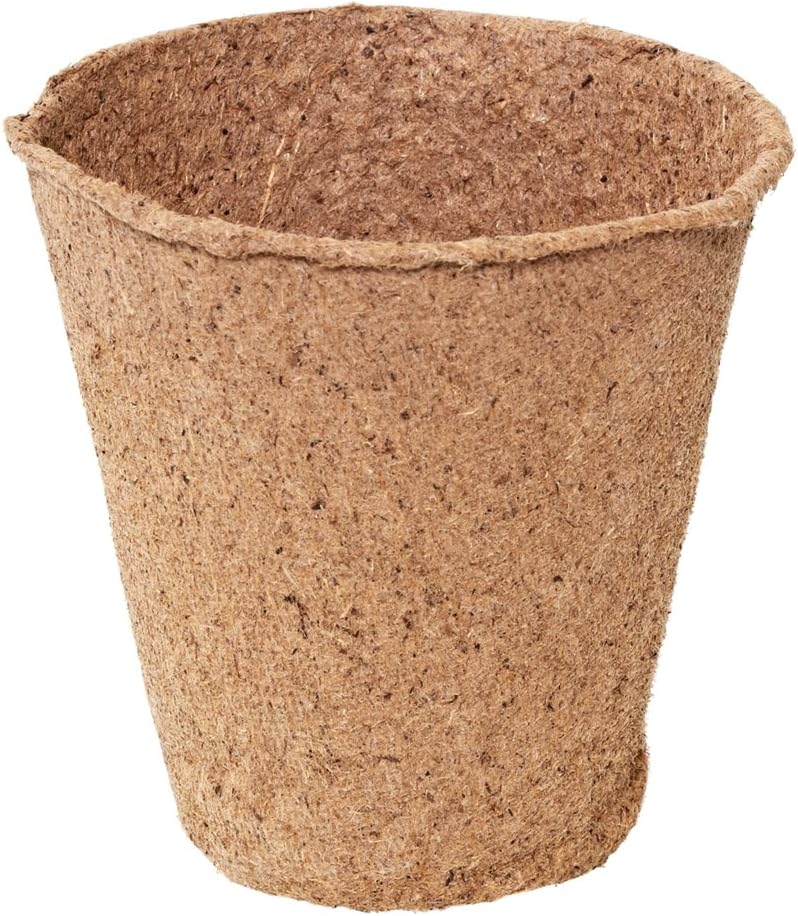 96 Pflanztoepfe rund 6 cm - Anzuchttoepfe Set 96 Stueck Pflanzenanzucht