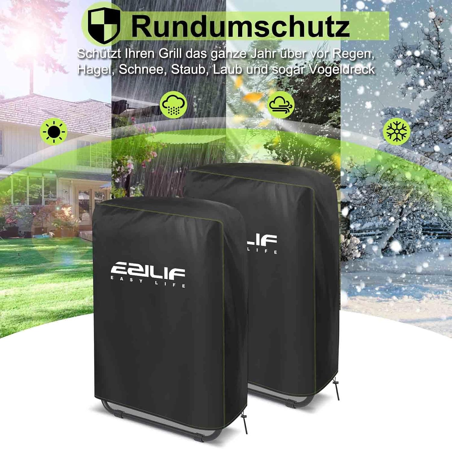 Schutzhuelle fuer Klappstuhl 70x110 cm, wasserdicht, wind- und UV-bestaendig