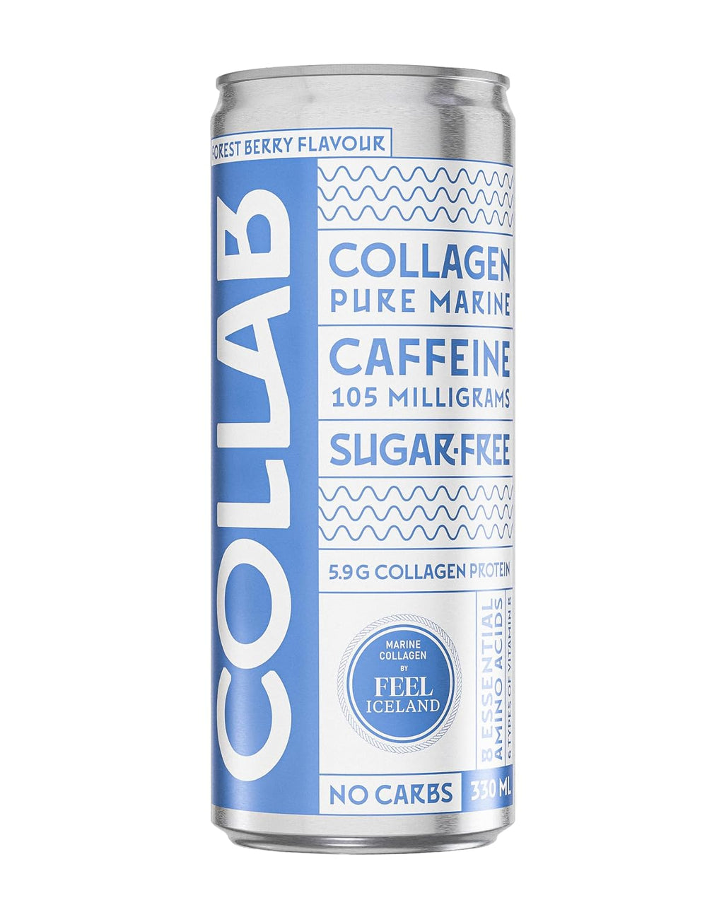 Forest Berry Functional Drink - Kollagen Koffein zuckerfrei, verschiedene