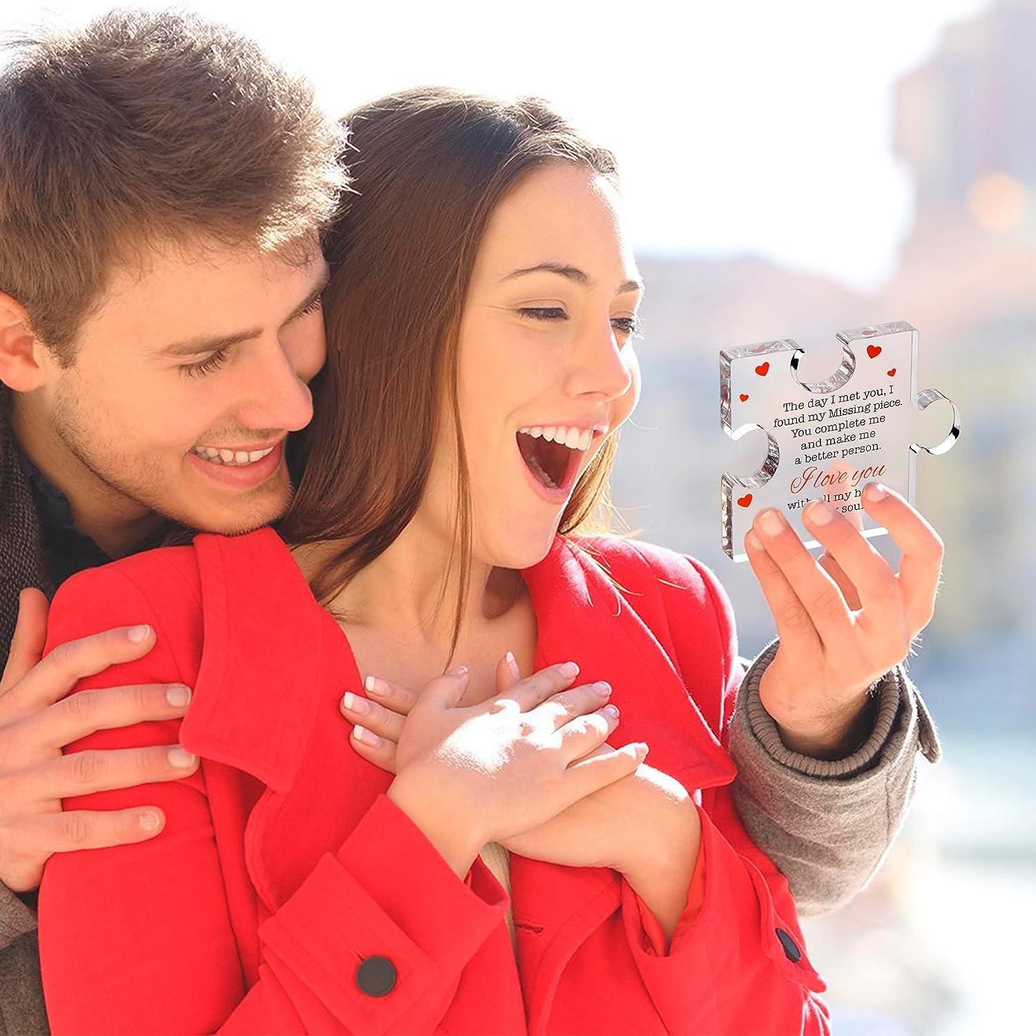 VELENTI Geschenk fuer Paare Valentinstag Jahrestag Hochzeitstag Romantik