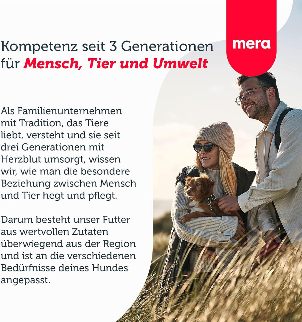 mera Pure Sensitive Hundefutter Trockenfutter Truthahn und Kartoffeln 4kg