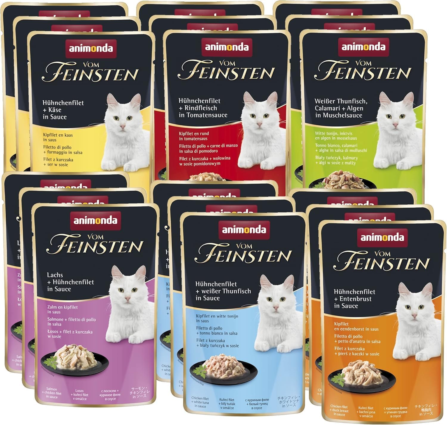 animonda Vom Feinsten Filet Kreationen Katzennassfutter verschiedene Sorten
