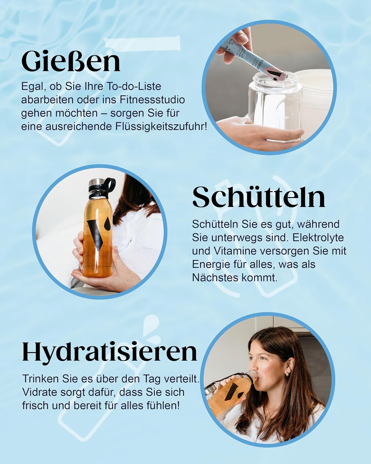 Elektrolyte isotonisches Getraenkepulver ohne Zucker Sport Hydration Vitamine ver