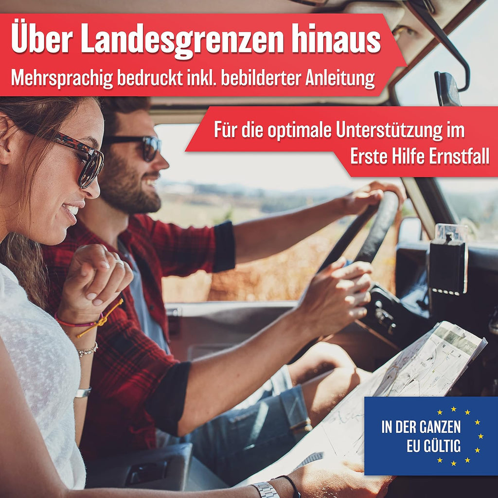 Heldenwerk KFZ Verbandstasche DIN 13164:2022 Erste Hilfe Set Auto