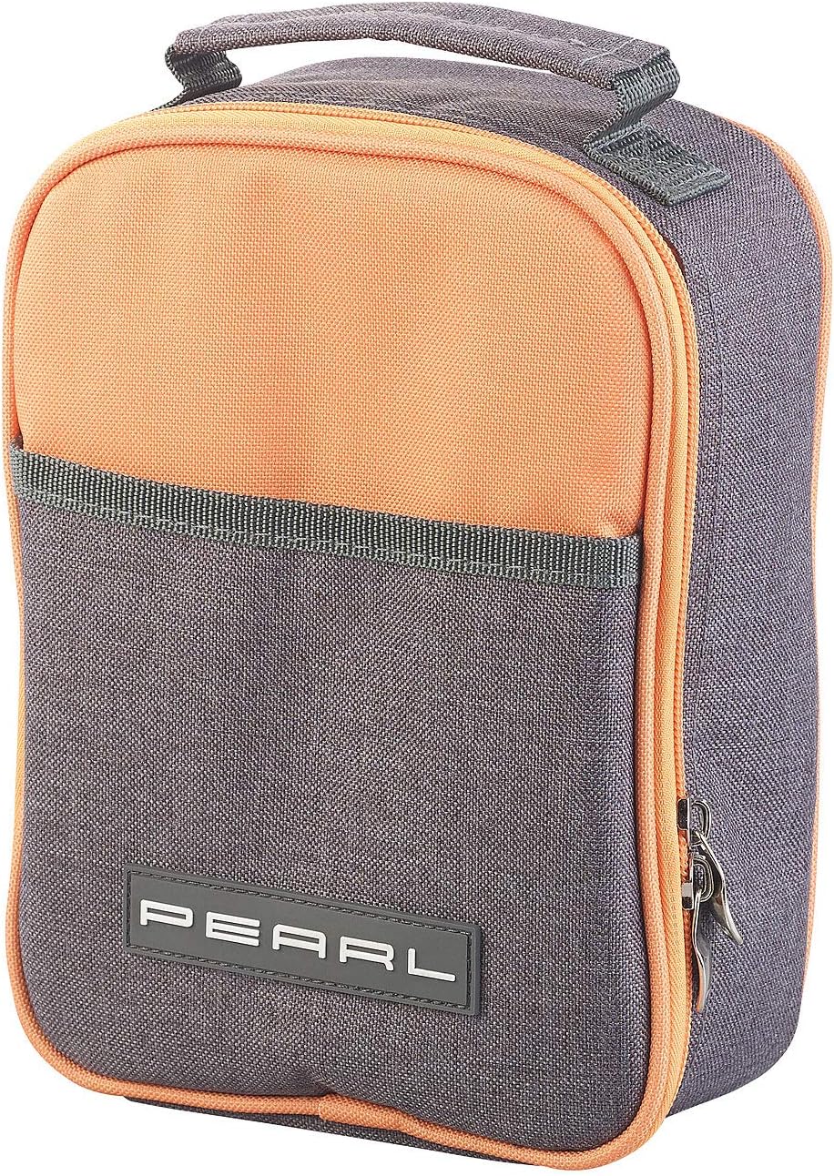 PEARL Picknick-Set fuer 2 Personen mit Tellern Besteck Glaeser Servietten