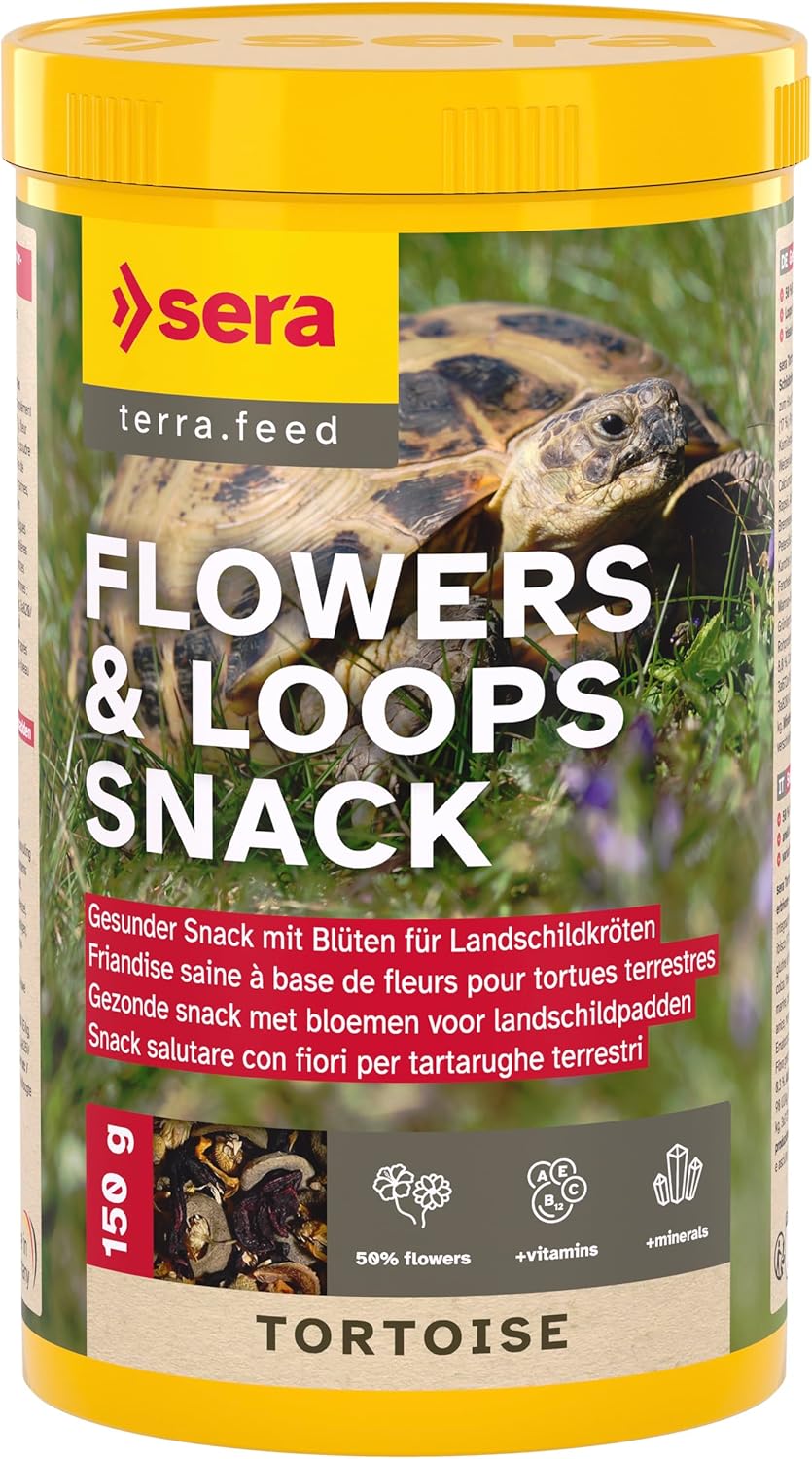 Sera Flowers & Loops Nature Futter Landschildkröten 1000 ml