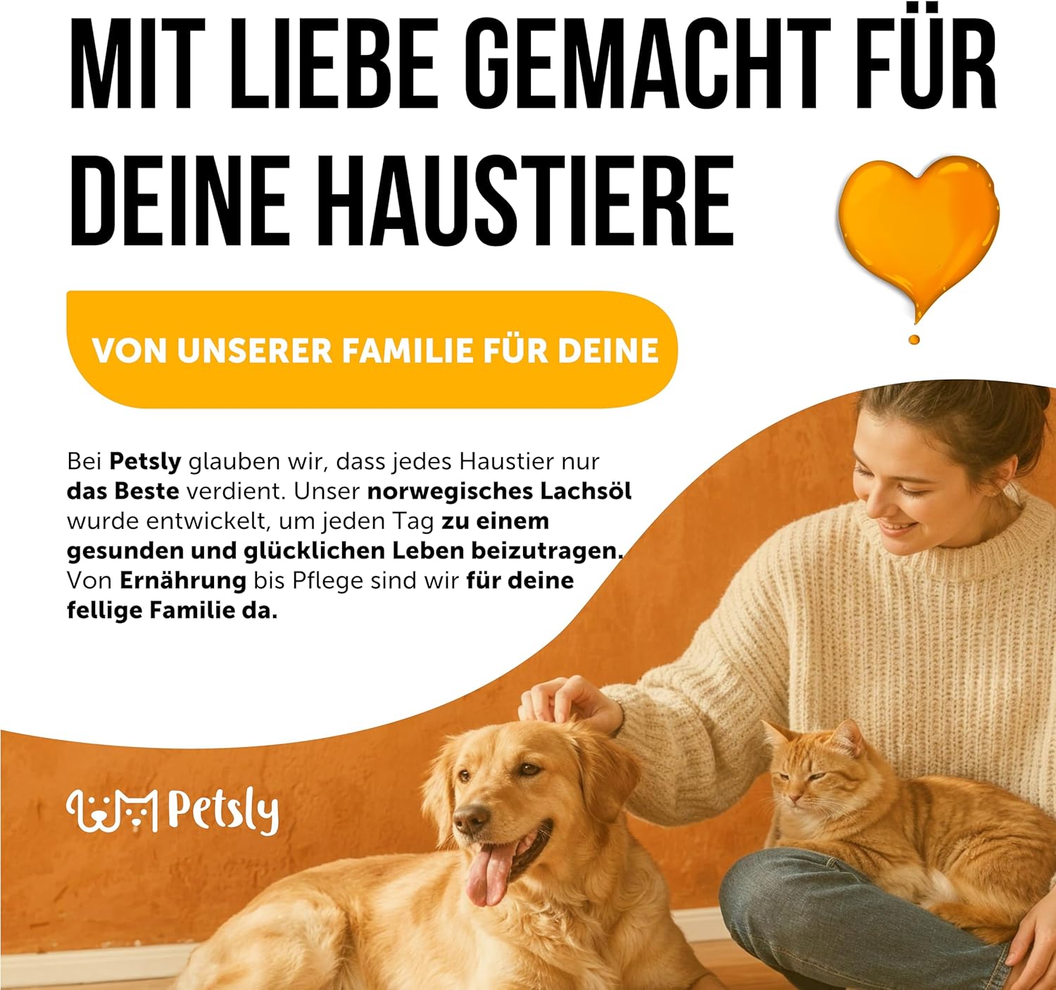 Lachsoel 1 L Norwegen fuer Hund und Katze Omega 3 6 9 Vitamin E Pumpe