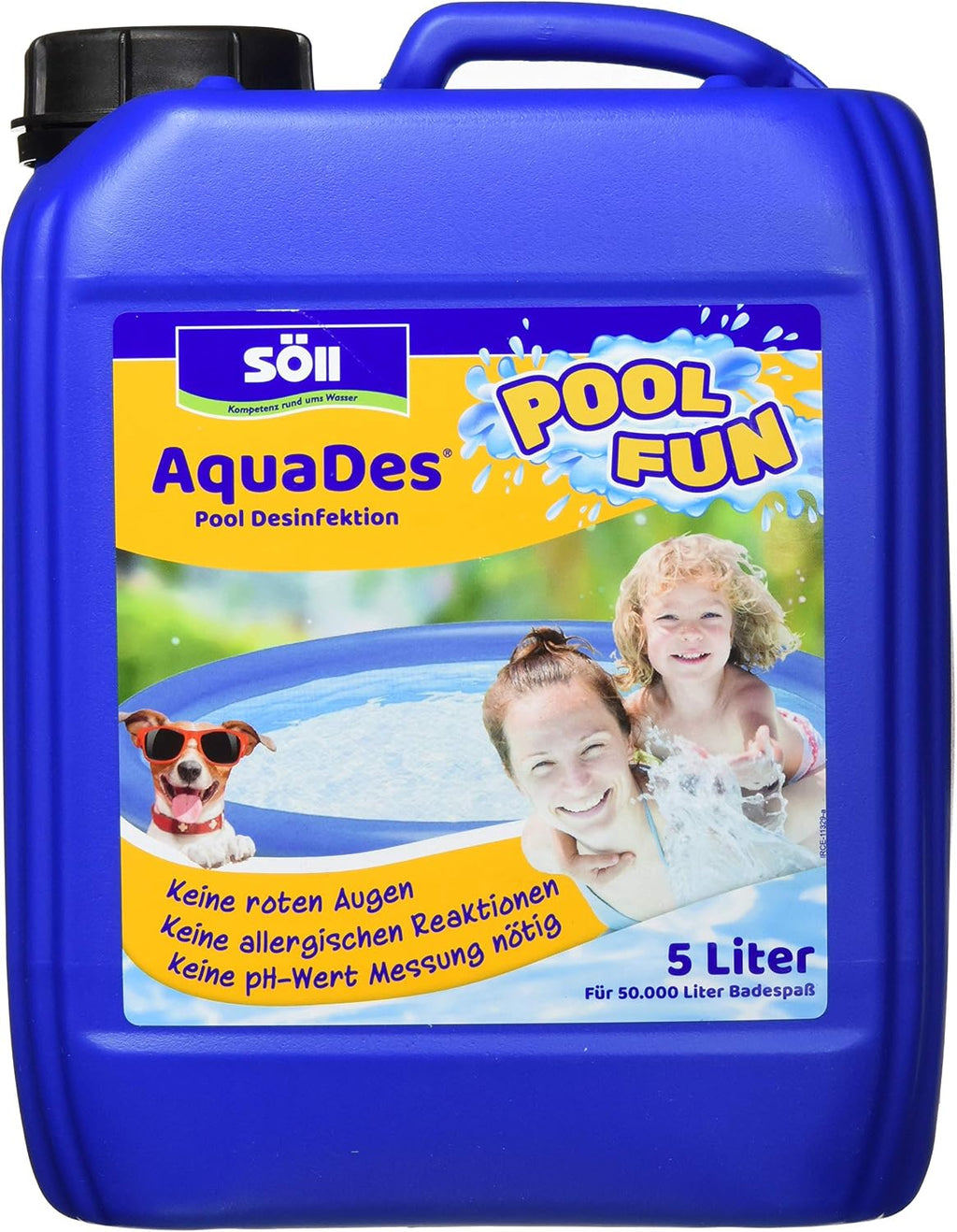 Soell AquaDes Desinfektion fuer Pool Wasserpflege gegen Bakterien