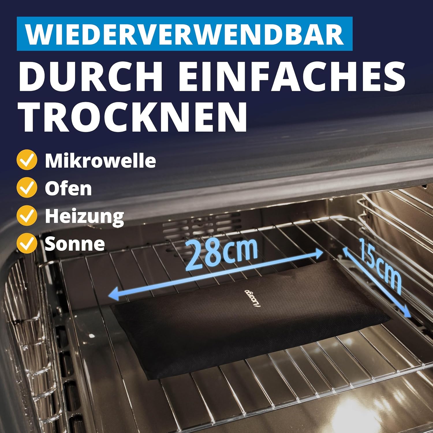 LICARGO Auto Luftentfeuchter wiederverwendbar Feuchtigkeitsfaenger