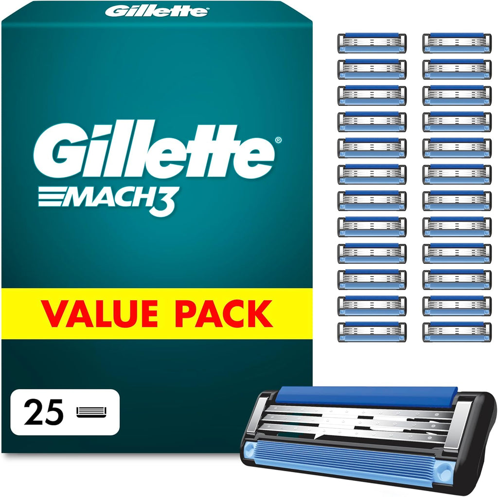 Gillette Mach3 Rasierklingen 20 Stueck Ersatzklingen fuer Herren