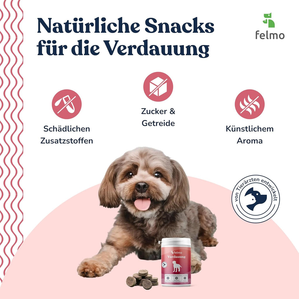 Verdauungs-Snacks fuer Hunde mit Bierhefe Insekten Vollfett getreidefre