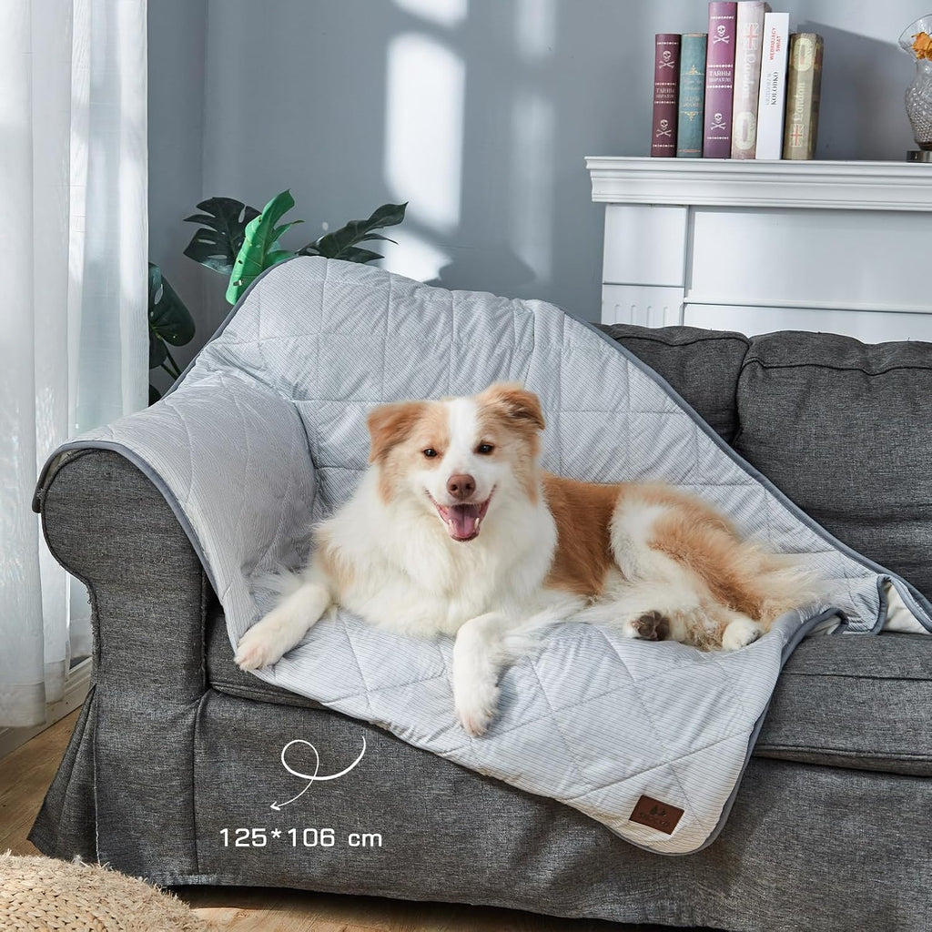 Kuehldecke fuer Hunde 60×47 cm wasserdicht doppelseitig kuehlend plueschig 47cm-127c