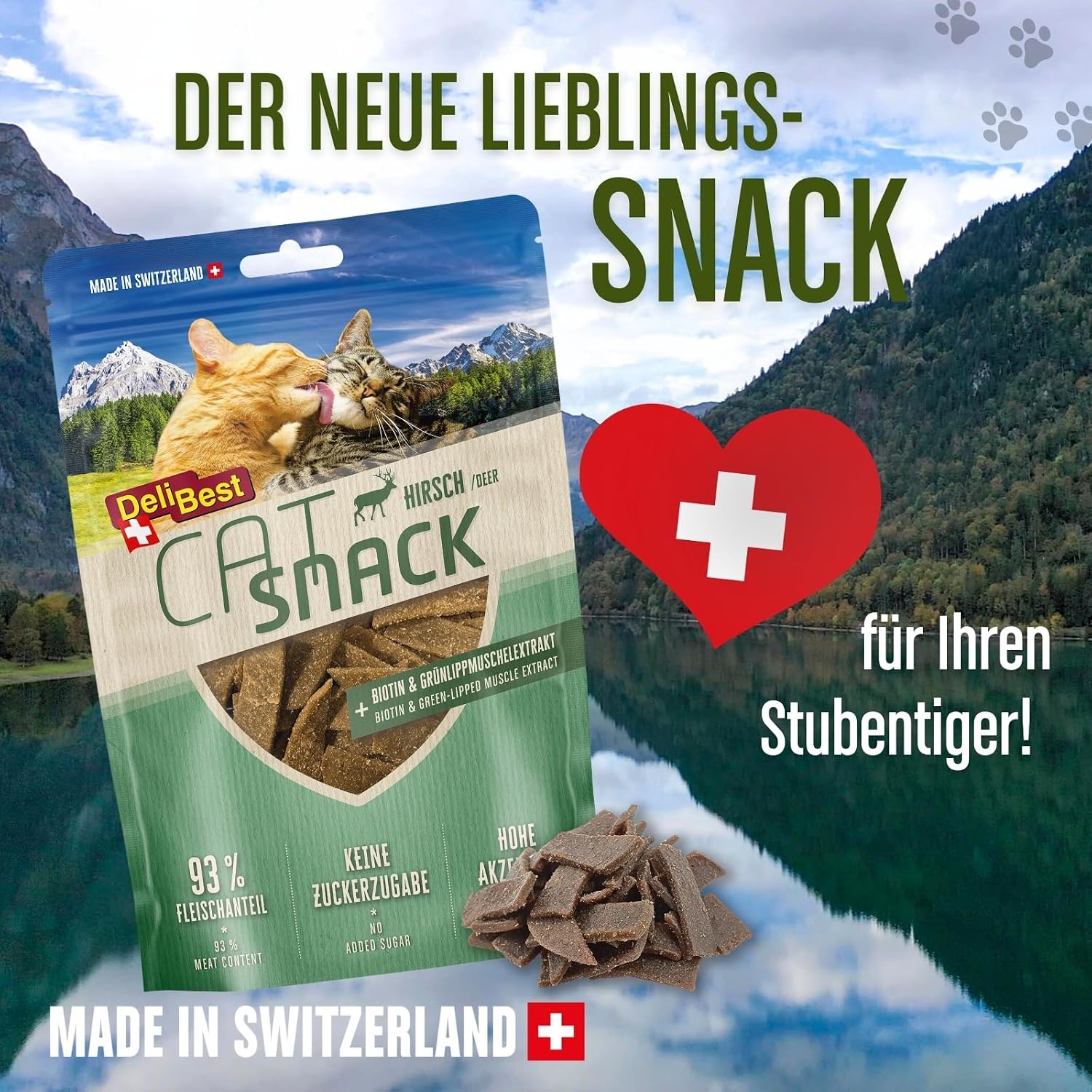 Katzen Snack Kaenguru getreidefrei mit Kurkuma Verdauungsfoerdernd