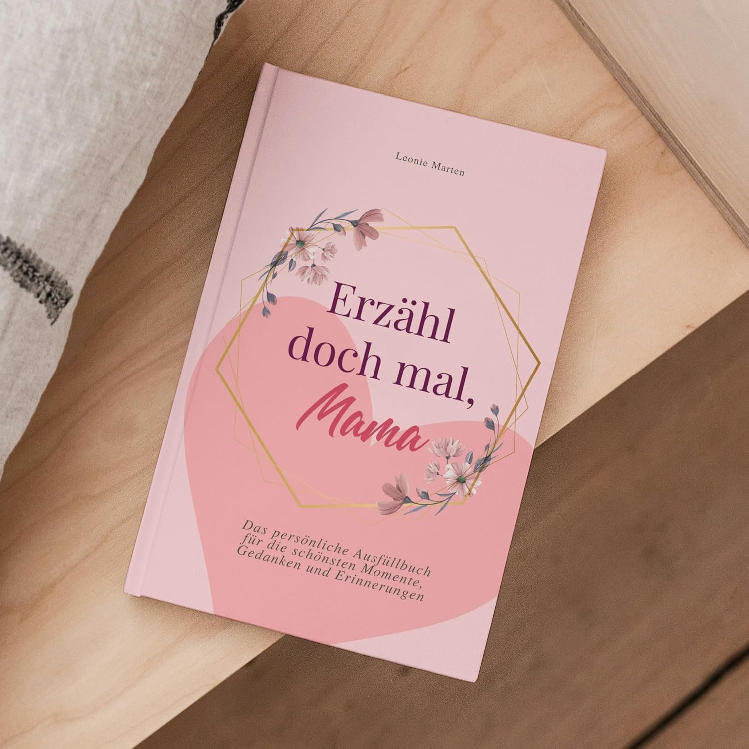 Muetter Ausfuellbuch Erinnerungen persoenliches Geschenk Hardcover A5