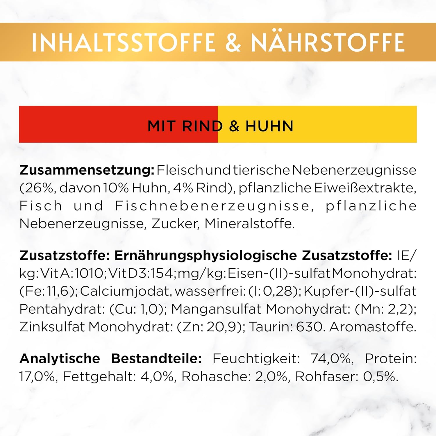 Gourmet Gold Ragout Duetto Katzenfutter nass Lachs und Seelachs